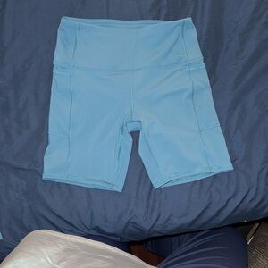 RBX Women's Light Blue Bike Shorts